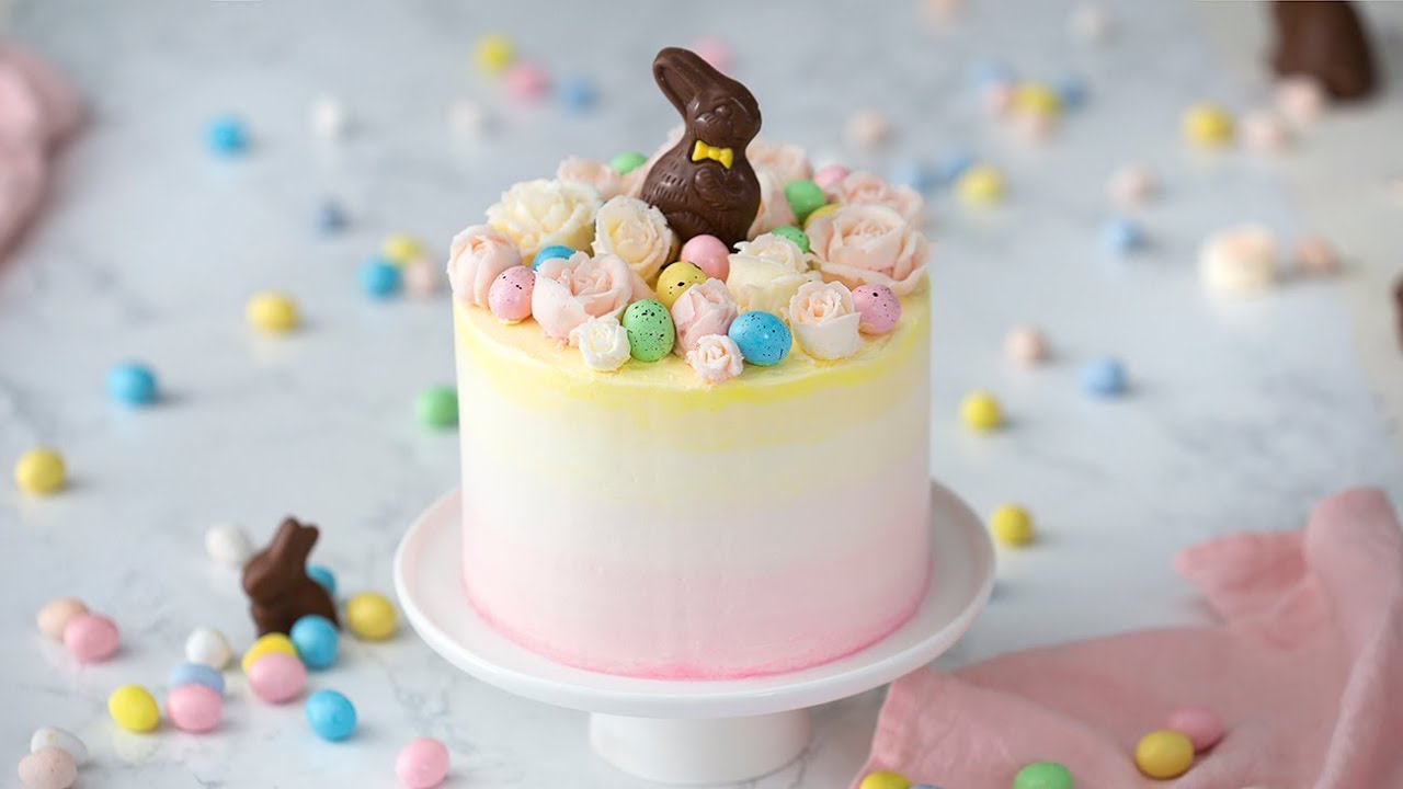 How to Make an Easter Bunny Cake