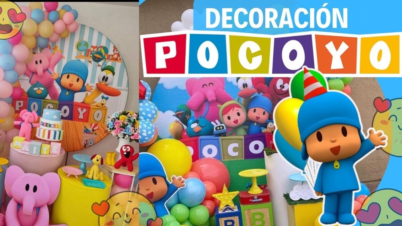 Decoración Tematica de Pocoyo ¡5 Ideas Fáciles y Divertidas!