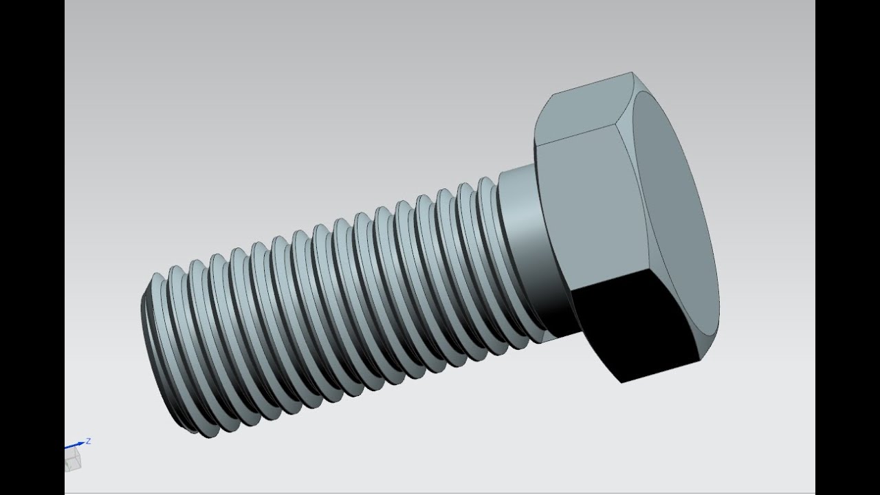 NX CAD M20 CİVATA ÇİZİM