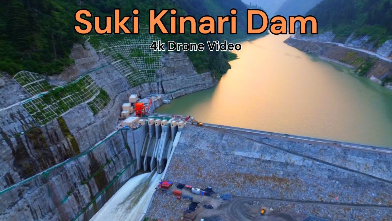 Early Morning Aerial View Of Suki Kinari Hydropower Project Kaghan Valley | Umar Subhanullah Khan |