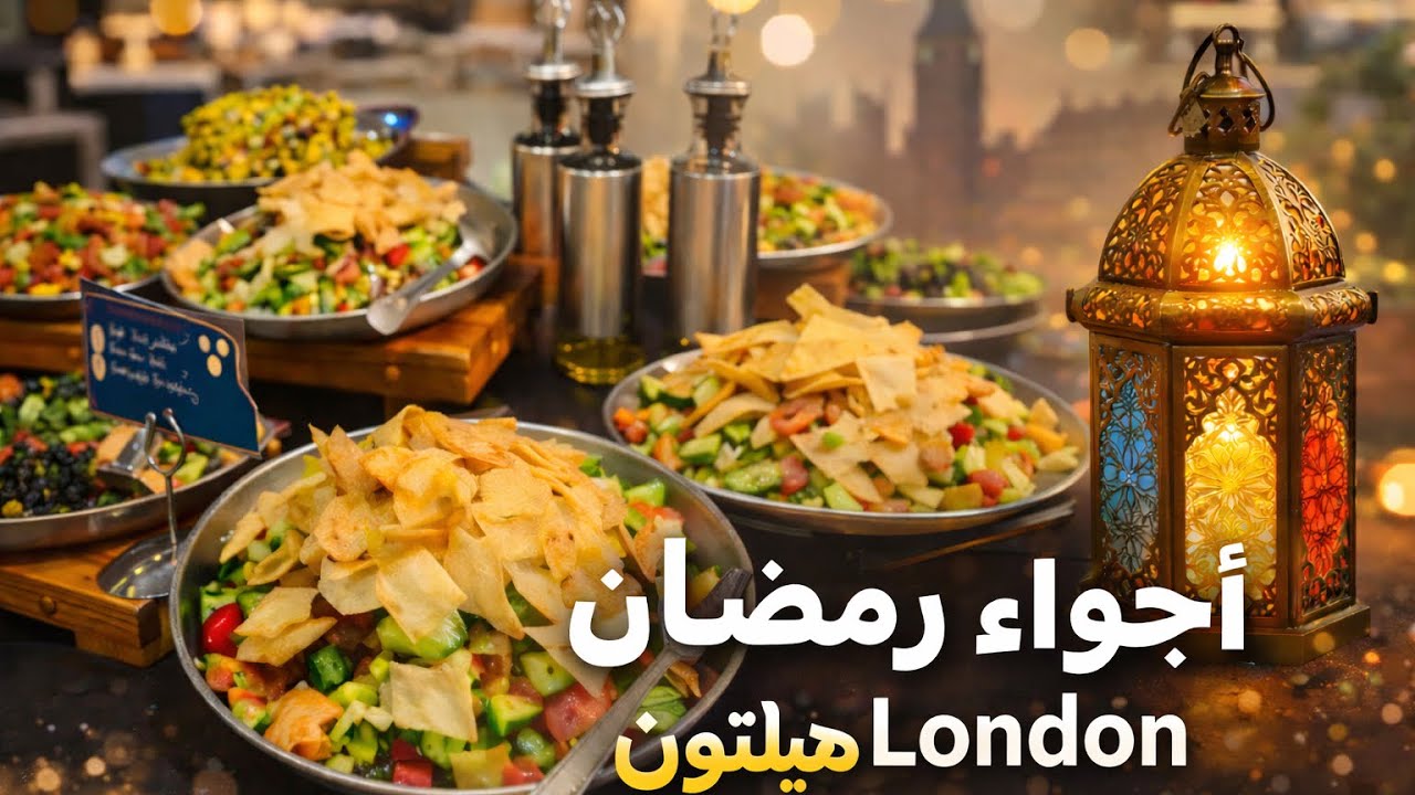 “أجواء رمضان في هيلتون لندن ✨
