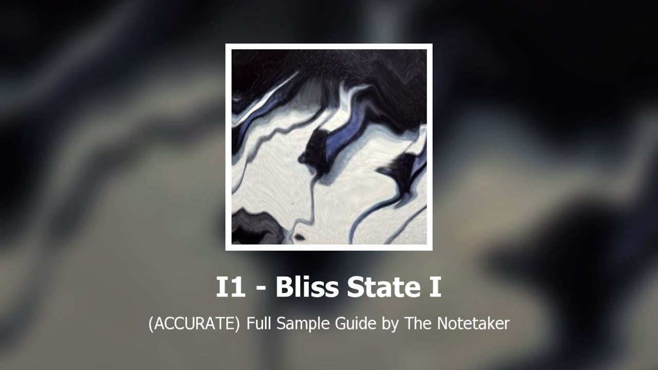 Piano At The Fine Of Tempo (Decade 4): I1 - Bliss State I (SAMPLE GUIDE)