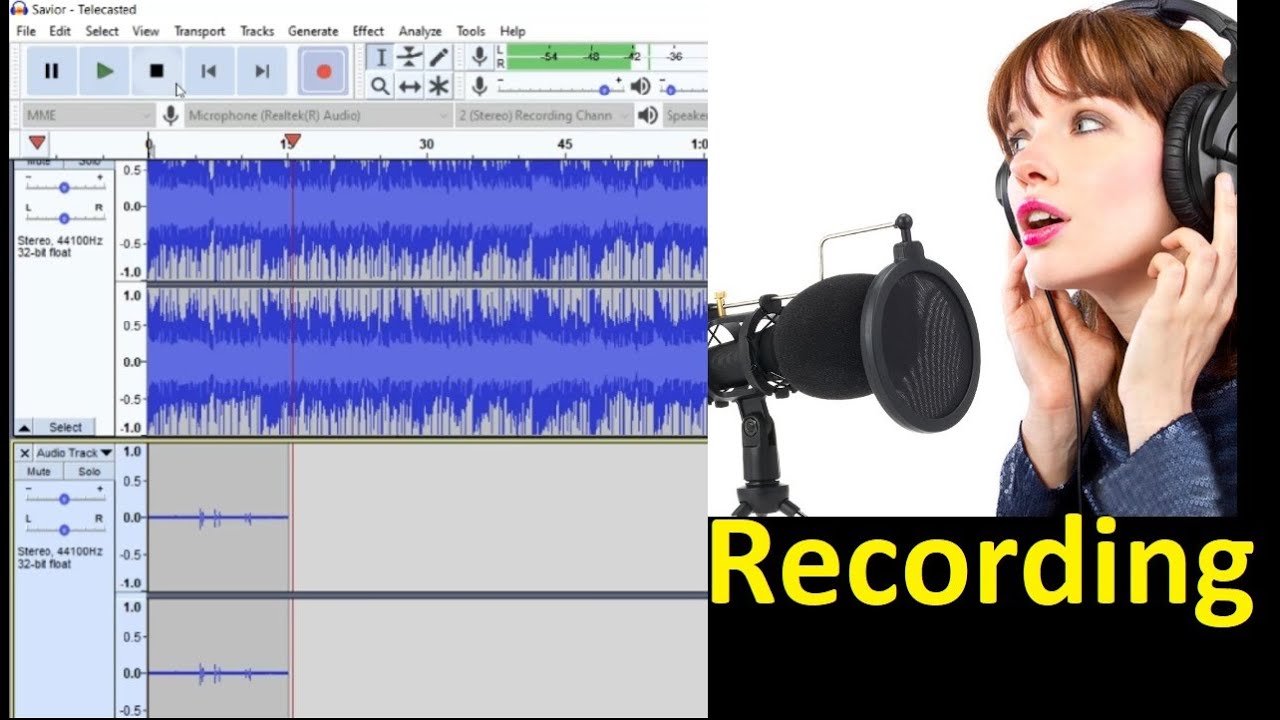 How to Record Voice with Background Music in Audacity