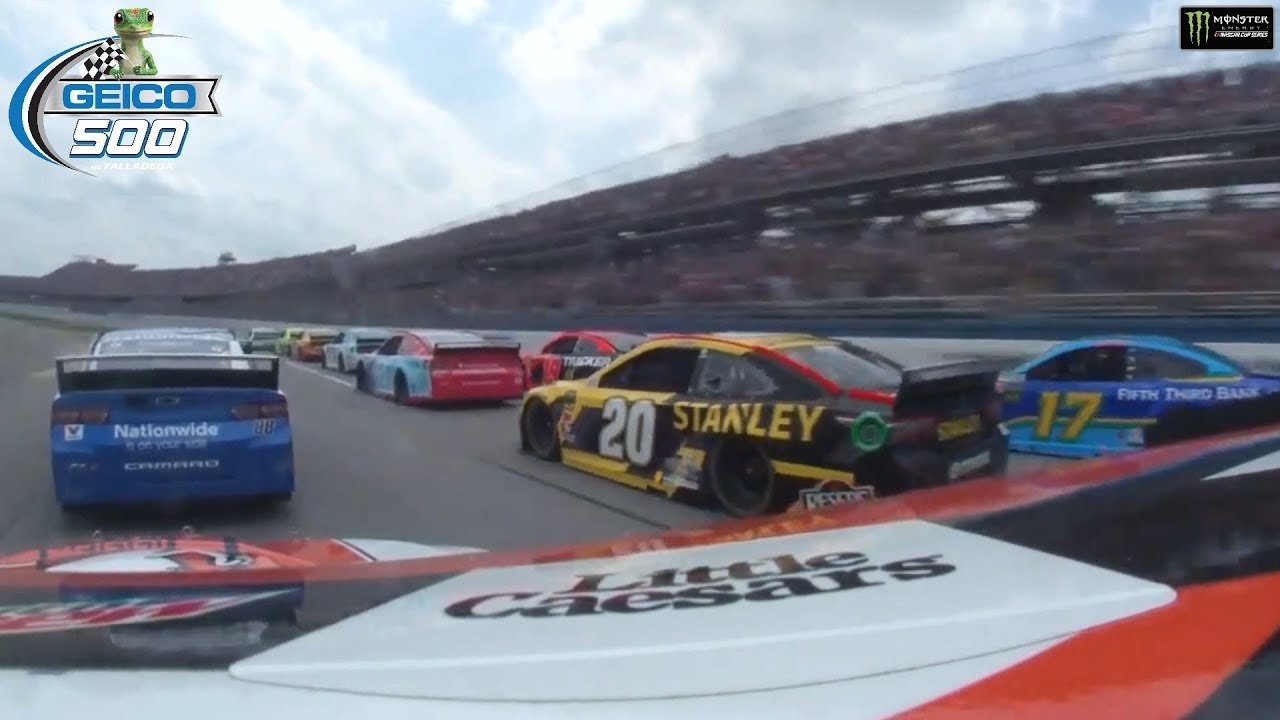 2019 NASCAR Talladega Geico 500 Race Onboard Feed