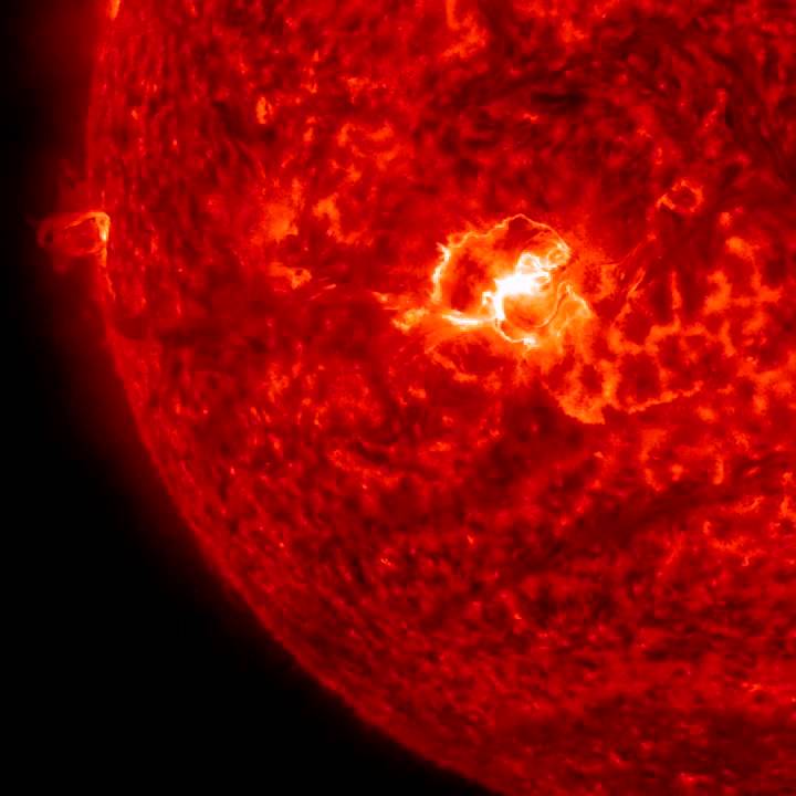 March 2015 solar flare