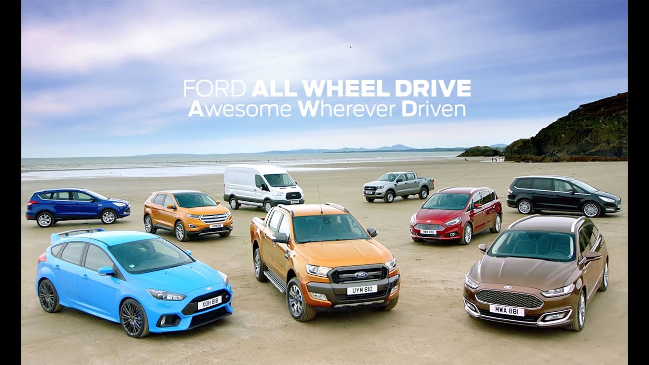 Ford All-Wheel Drive: From Mountain to Beach