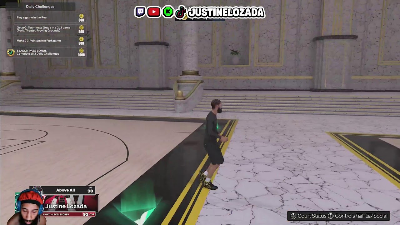 nba2k26 1v1 court