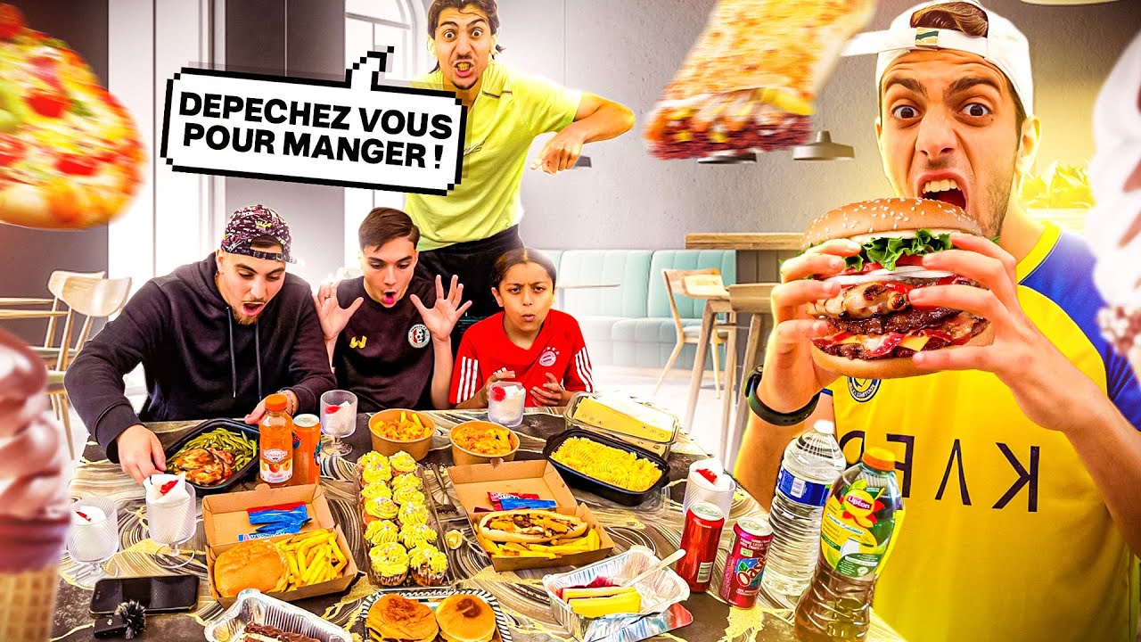 YES MAN CHALLENGE VERSION FAST FOOD (C'est la guerre 😂)