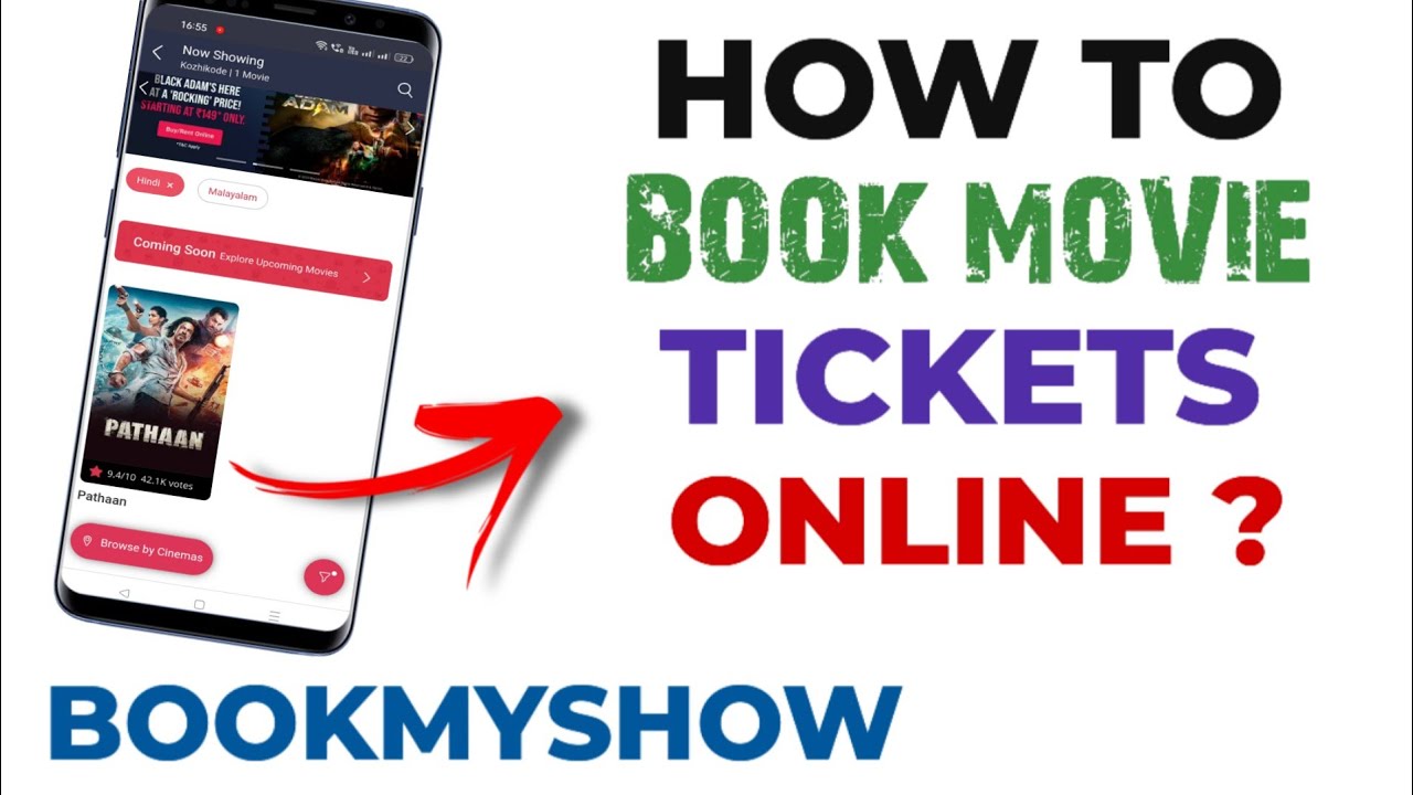 How To Book Cinema Tickets Online In India | Book Movie Tickets In Bookmyshow | English