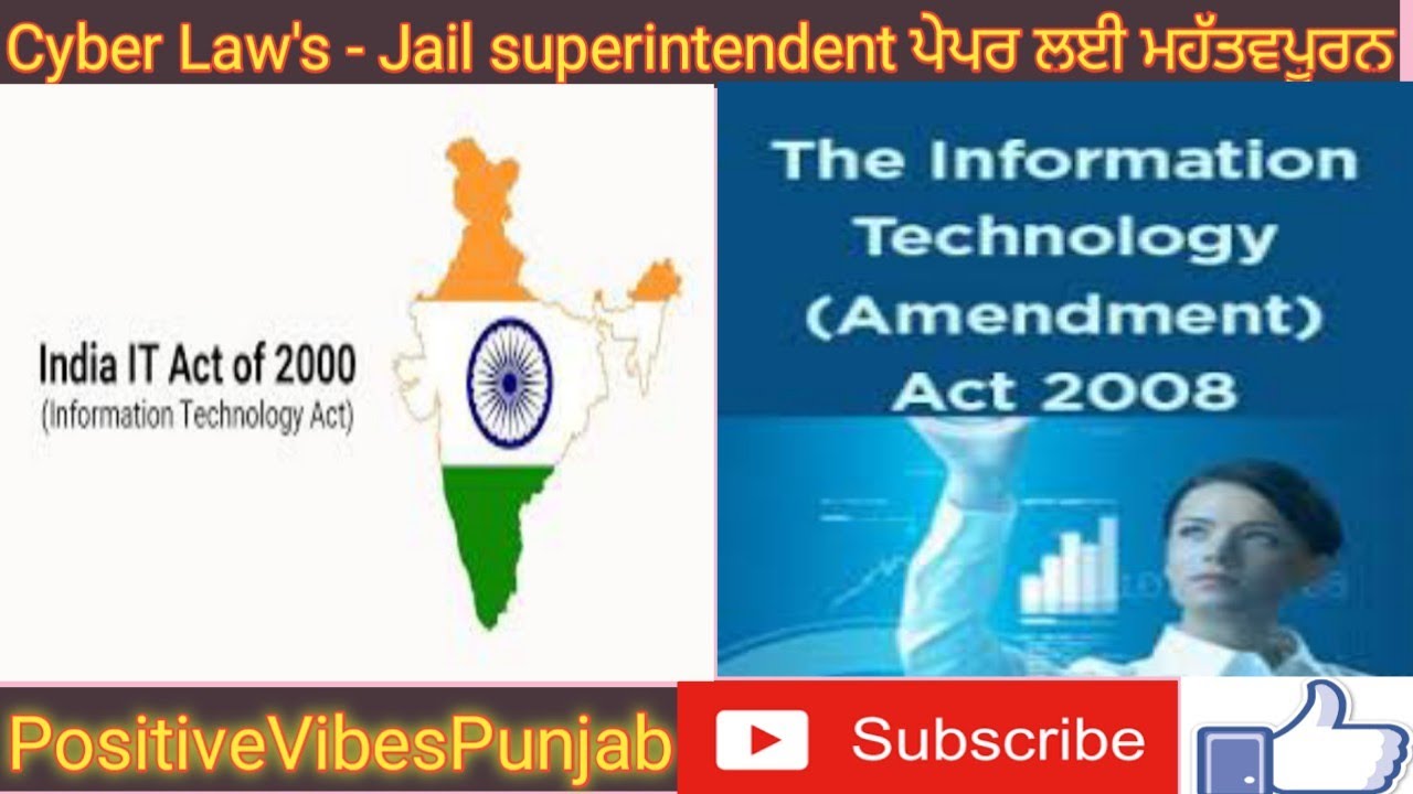 Cyber Laws'||High Level Computer For Punjab Exams|| Jail Assistant Superintendent||Patwari||Psssb||