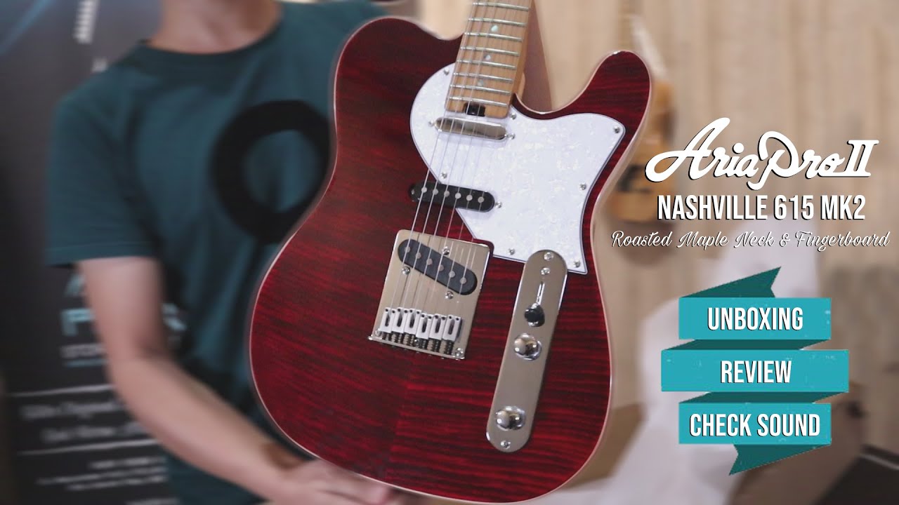 Aria Pro II Nashville 615 MK2 - Unboxing, Review Spesifikasi Lengkap & Check Sound