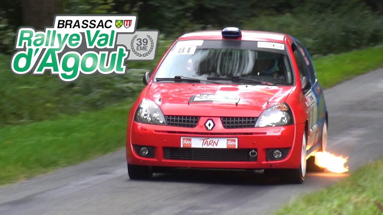 JC Racing - Baptiste Jean / Kimberley Vincent (Clio A7) - Rallye du Val d'Agoût 2021