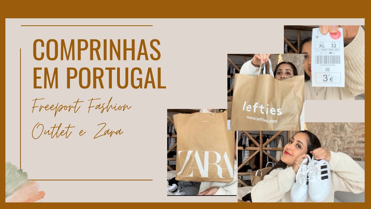Comprinhas no Freeport Fashion Outlet em Portugal Para o Verão - Com preço de tudo