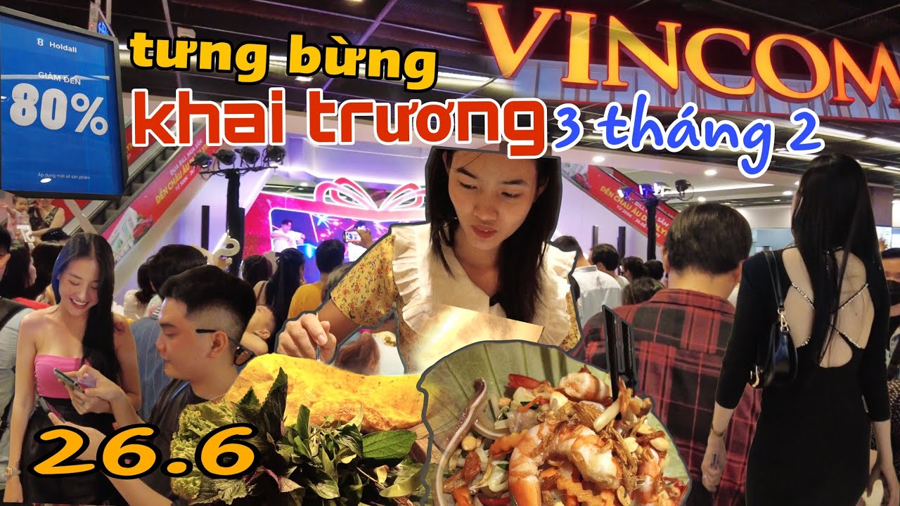TƯNG BỪNG ĐẠI HẠ GIÁ NGÀY KHAI TRƯƠNG VINCOM PLAZA 3 THÁNG 2, Q10 NGẬP TRÀN ƯU ĐÃI, MUA SẮM THẢ GA