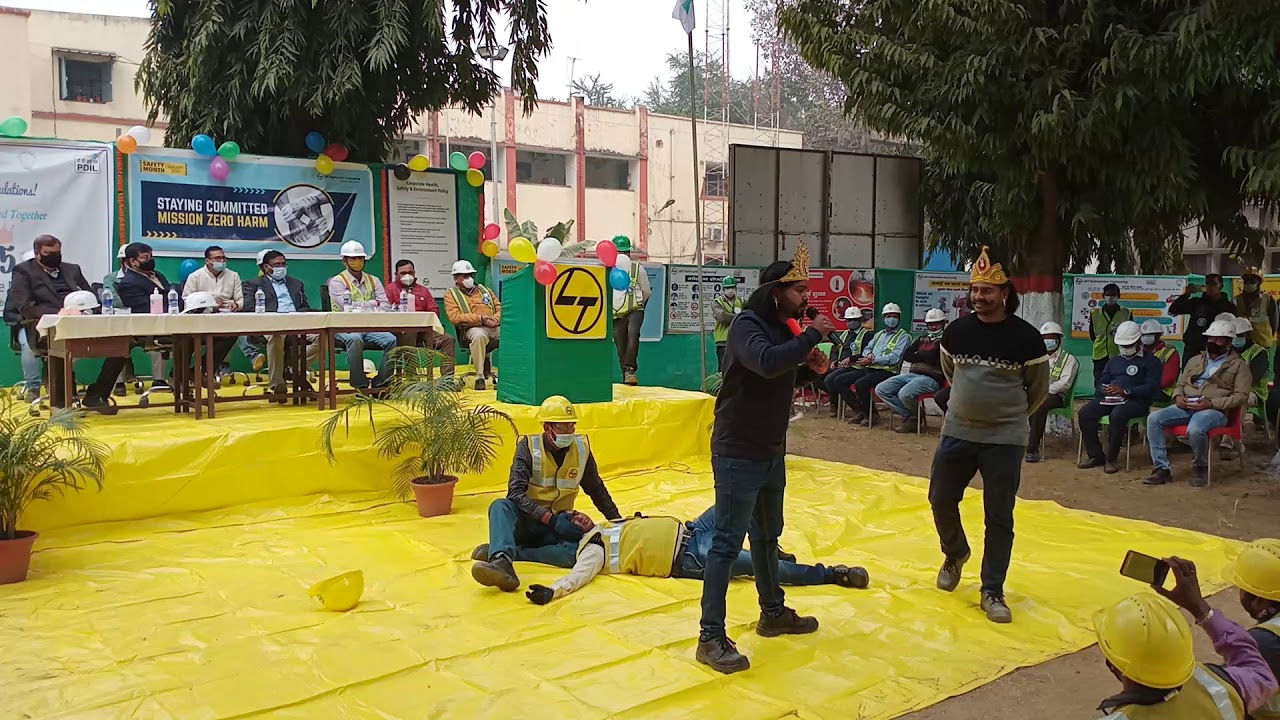 Nukkad Natak on work at height safety 2021