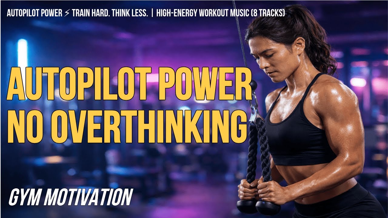 Workout Music 2026 (5) - AUTOPILOT POWER ⚡  | High-Energy Workout Music (8 Tracks)