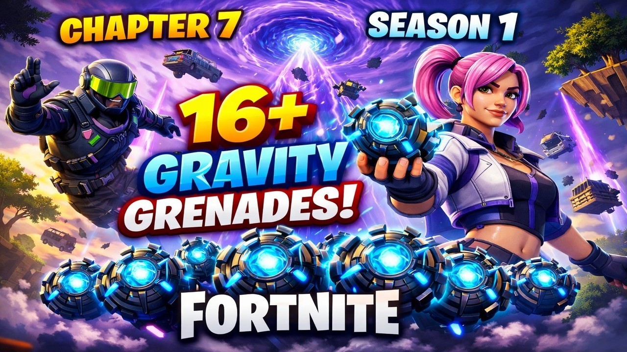 16+ Gravity Granades I Fortnite