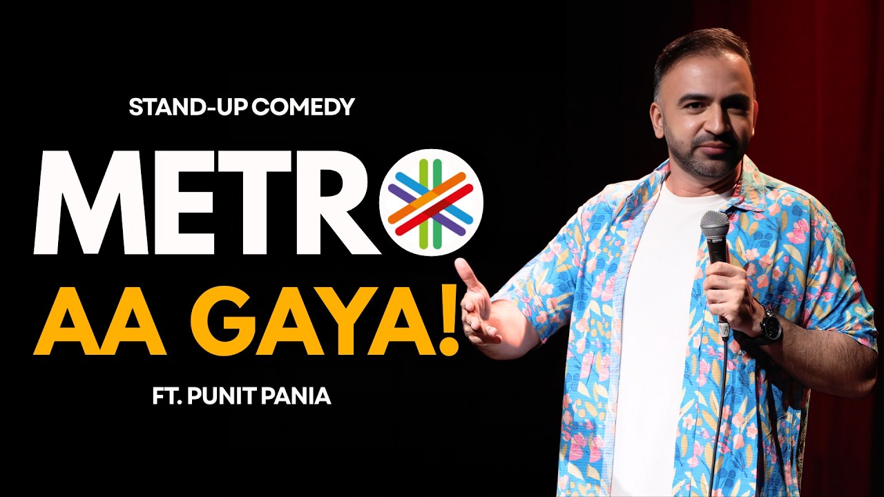 Rickshaw, Metro aur Vikas | Standup Comedy by Punit Pania