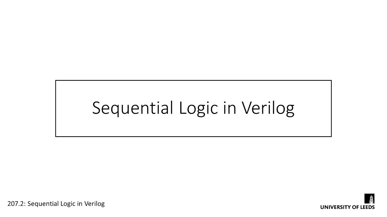 Sequential Logic In Verilog