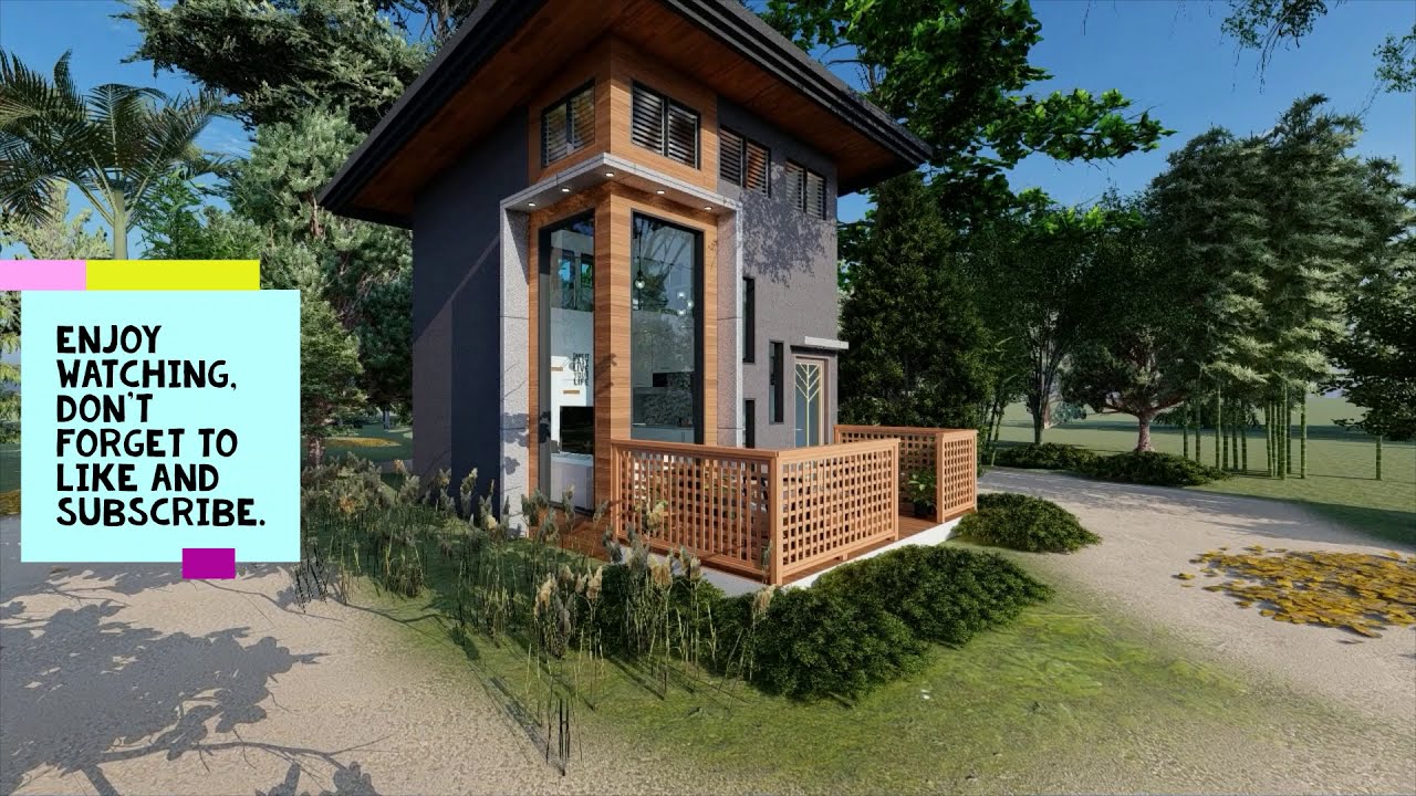 Simple House Design| Loft Type (4m x 5m) | Small House Design (20 sqm.)