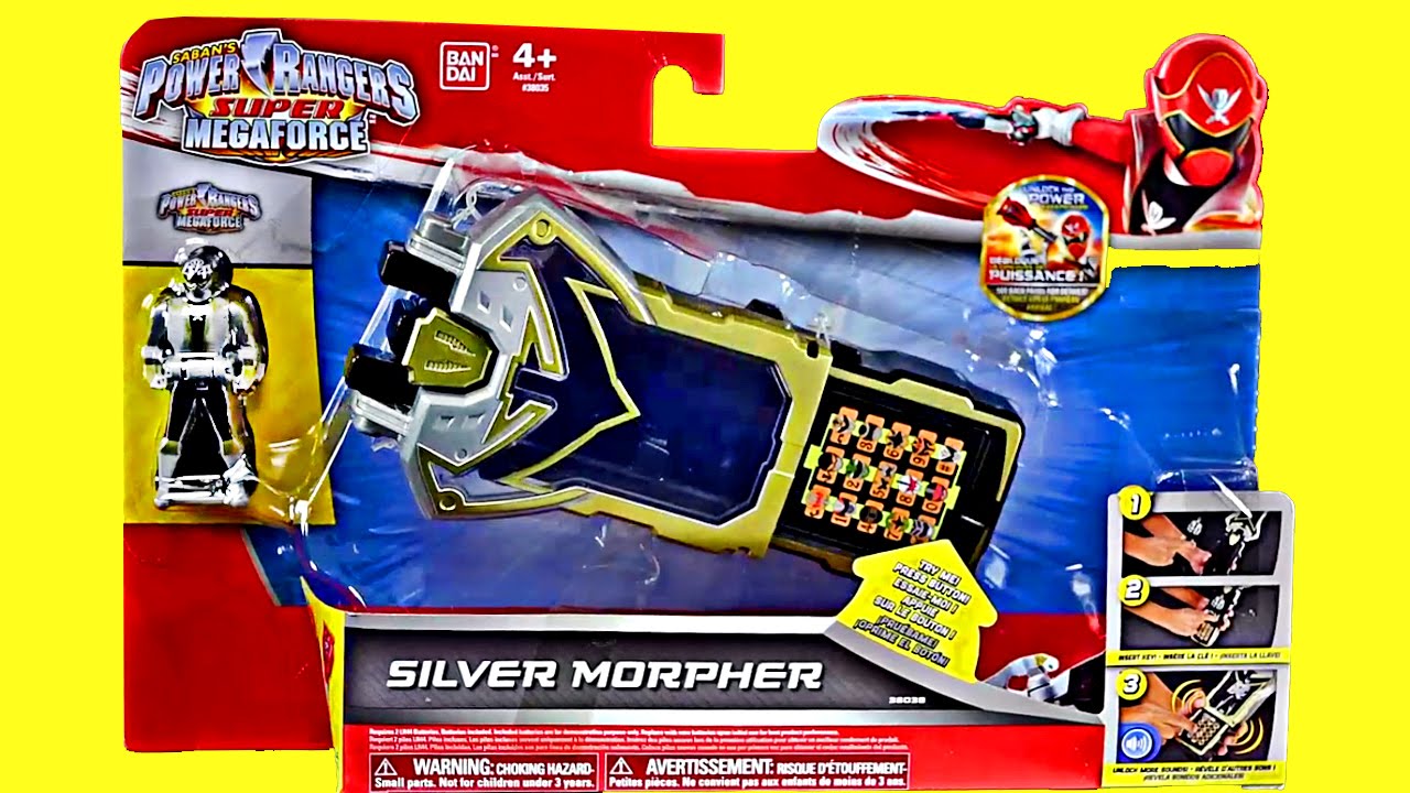 Обзор и сравнение Silver Morpher! (Power Rangers Super Megaforce)
