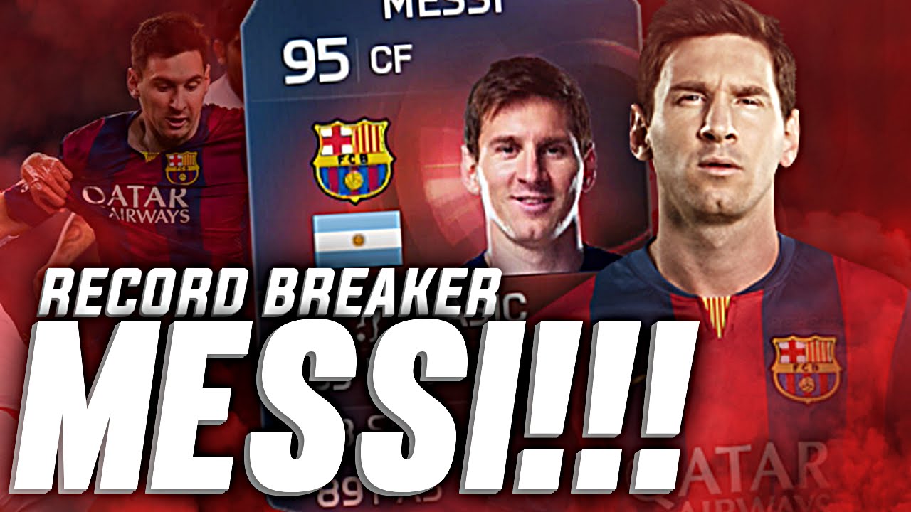 RECORD BREAKER MESSI!!