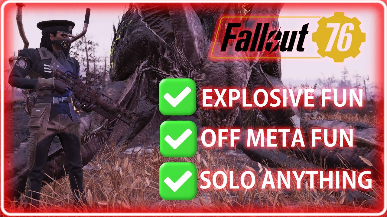 THE ULTIMATE EXPLOSIVE TESLA RIFLE BUILD (2026) - Fallout 76