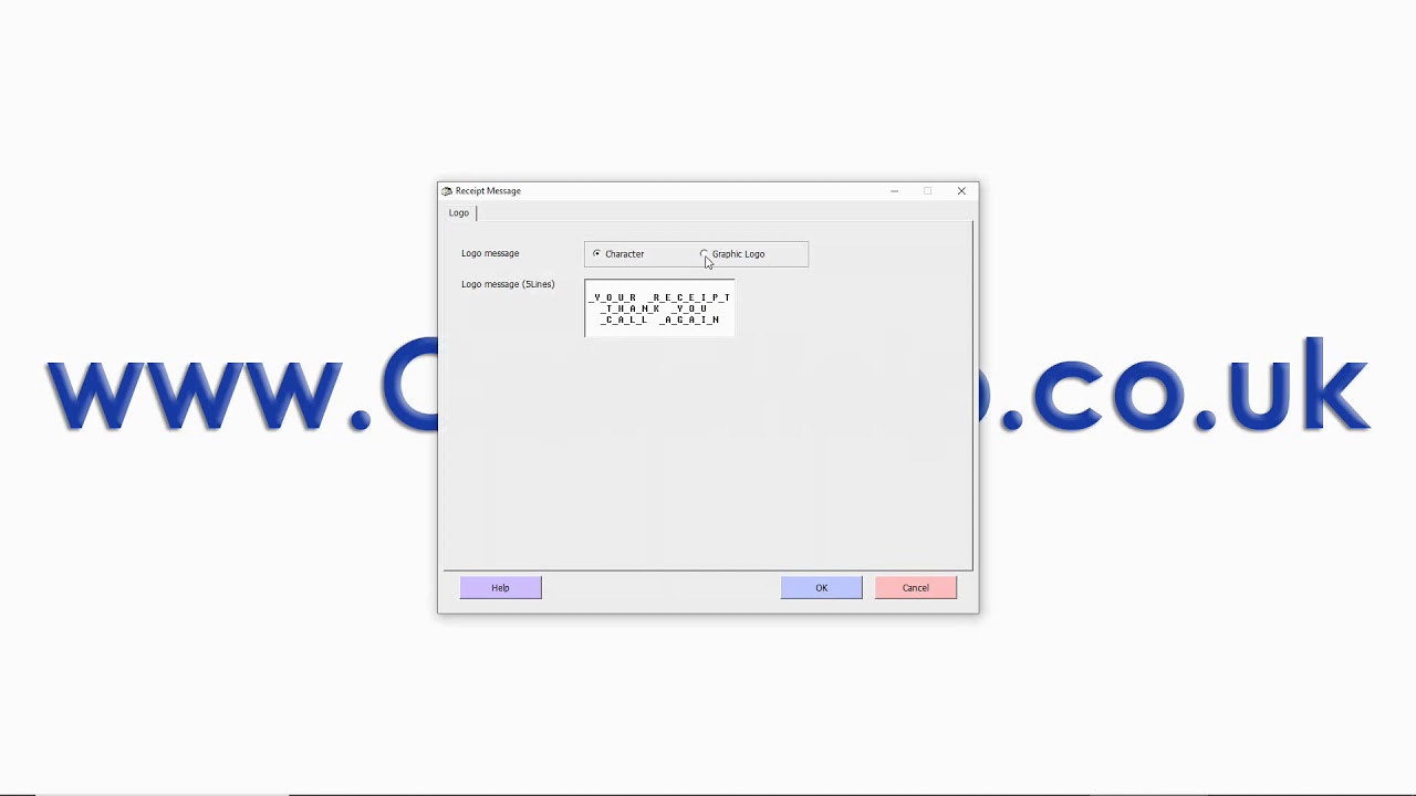Casio SE-S100 - How to program graphic logo on your receipt & ERC Setting Tool software installation