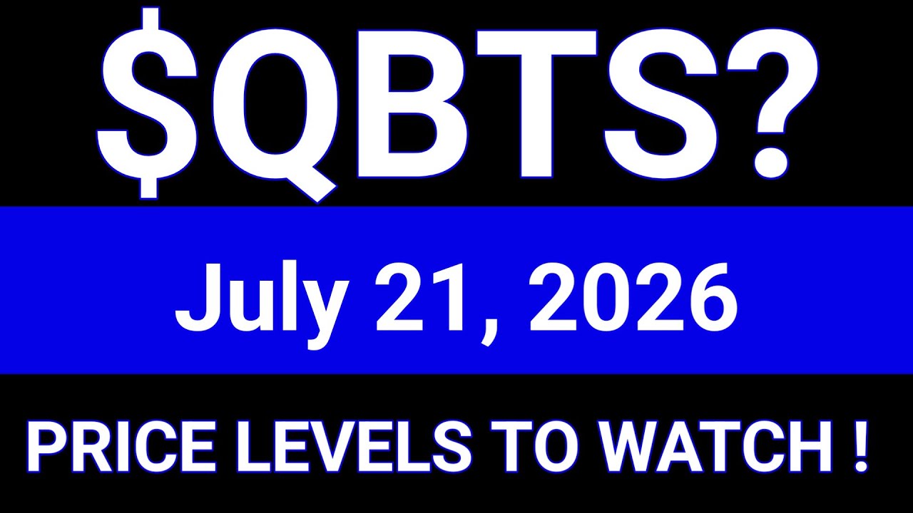 QBTS Stock Technical Analysis | D-Wave Quantum Inc. | July 21 , 2026