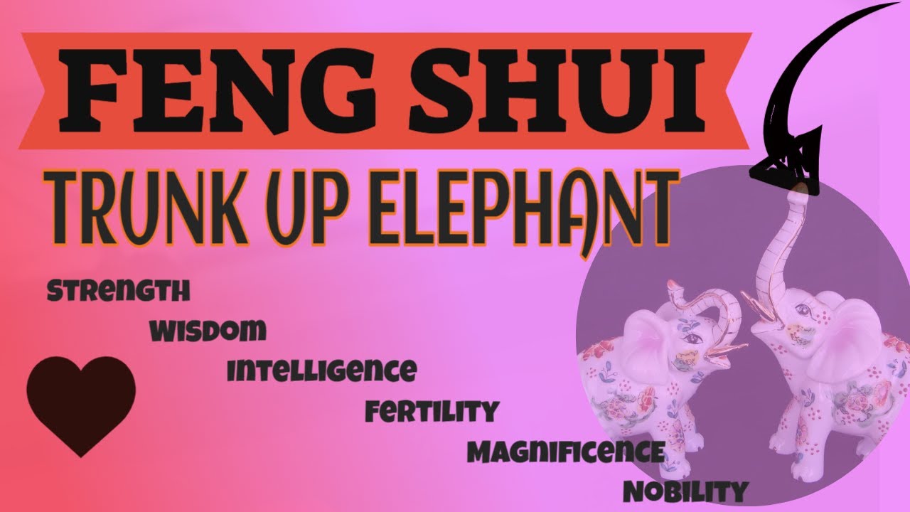 Feng Shui Elephant -Benefits Of Keeping An Elephant Figurine In The House