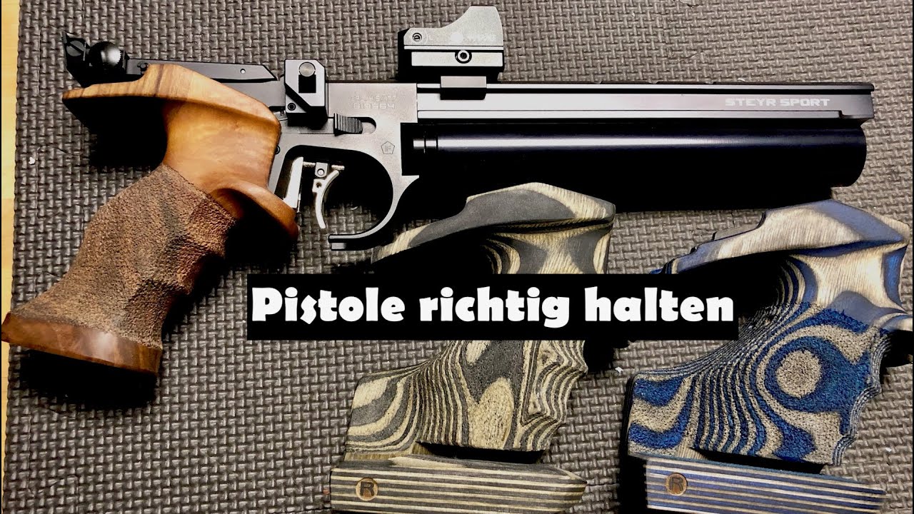 Pistole richtig halten - Ein Profi kl&auml;rt auf