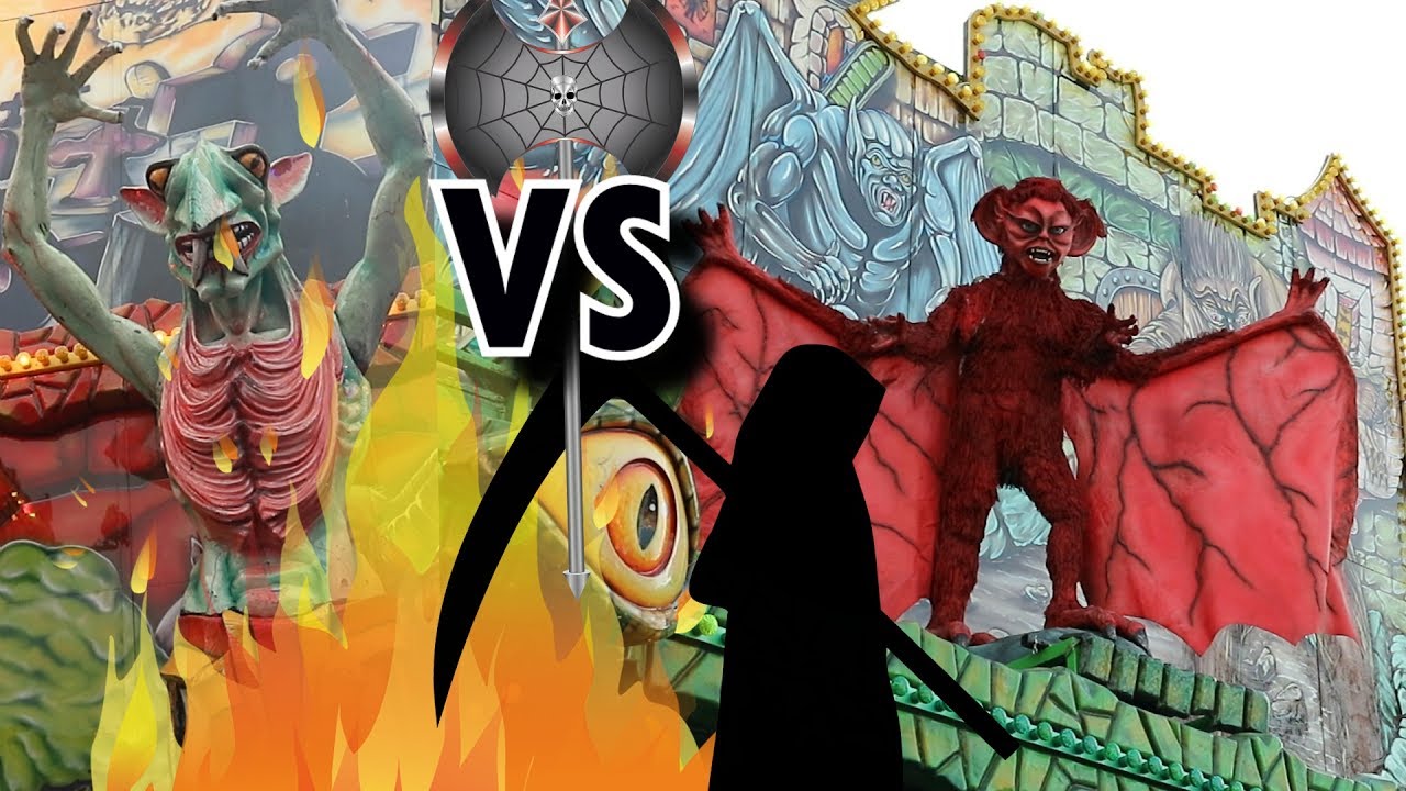 Die gro&szlig;e Geisterbahn VS Schloss Dracula