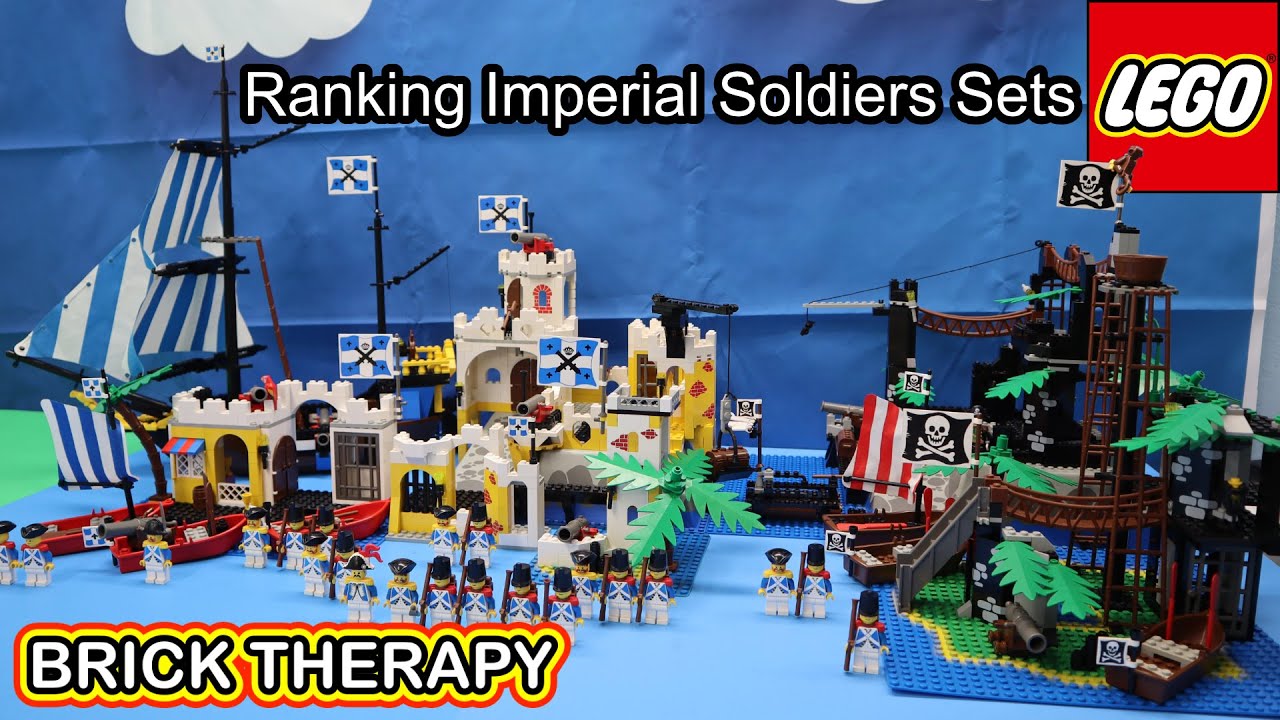 Vintage LEGO Pirates Imperial Soldiers sets ranked