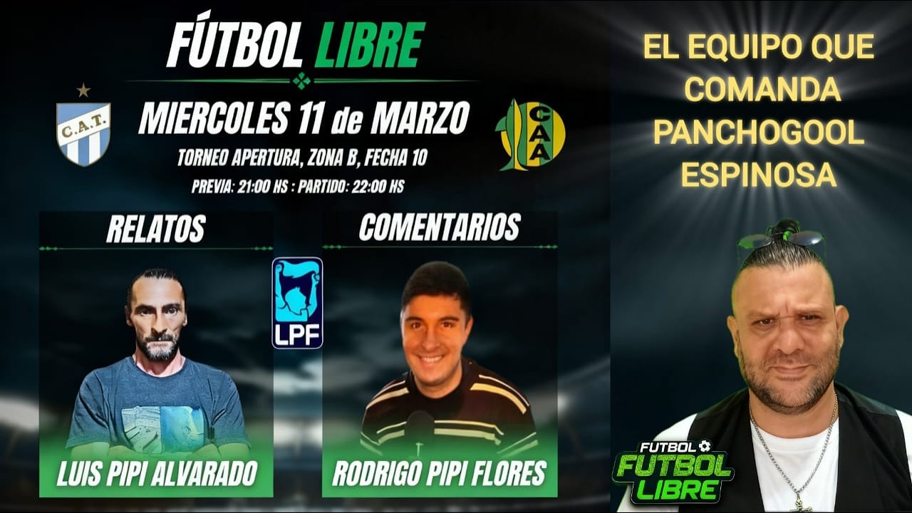 Torneo Apertura 2026 LPF- Fecha 10 Zona B- Atlético Tucumán vs Aldosivi (Mar del Plata)