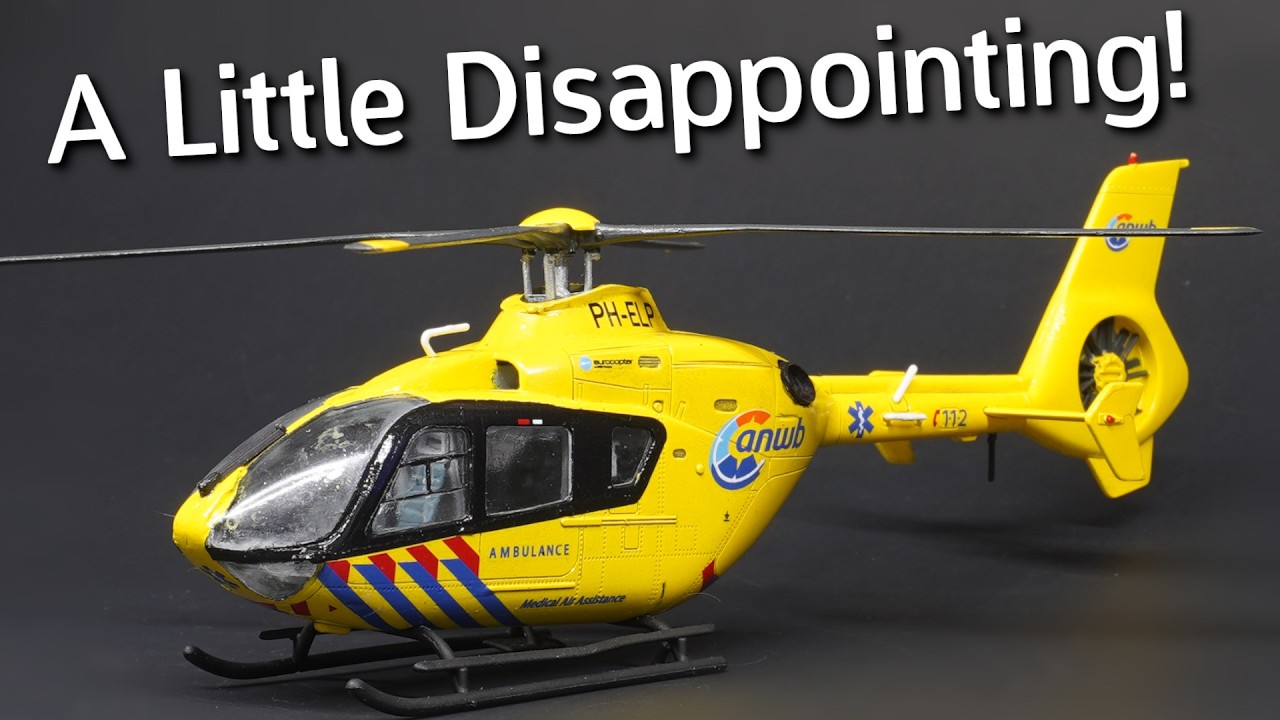 This Clearly Has Problems! Revell EC135 Plastic Model Kit in 1/72 Scale - Build & Review