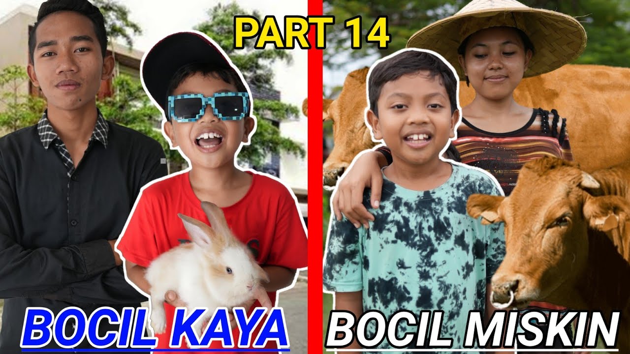 BOCIL KAYA VS BOCIL MISKIN DIKEHIDUPAN SEHARI HARI PART 14! | Drama Parodi | Mikael TubeHD