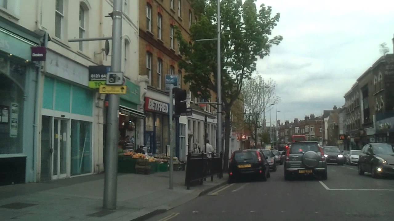 Driving in London - Ealing Broadway to Holland Park
