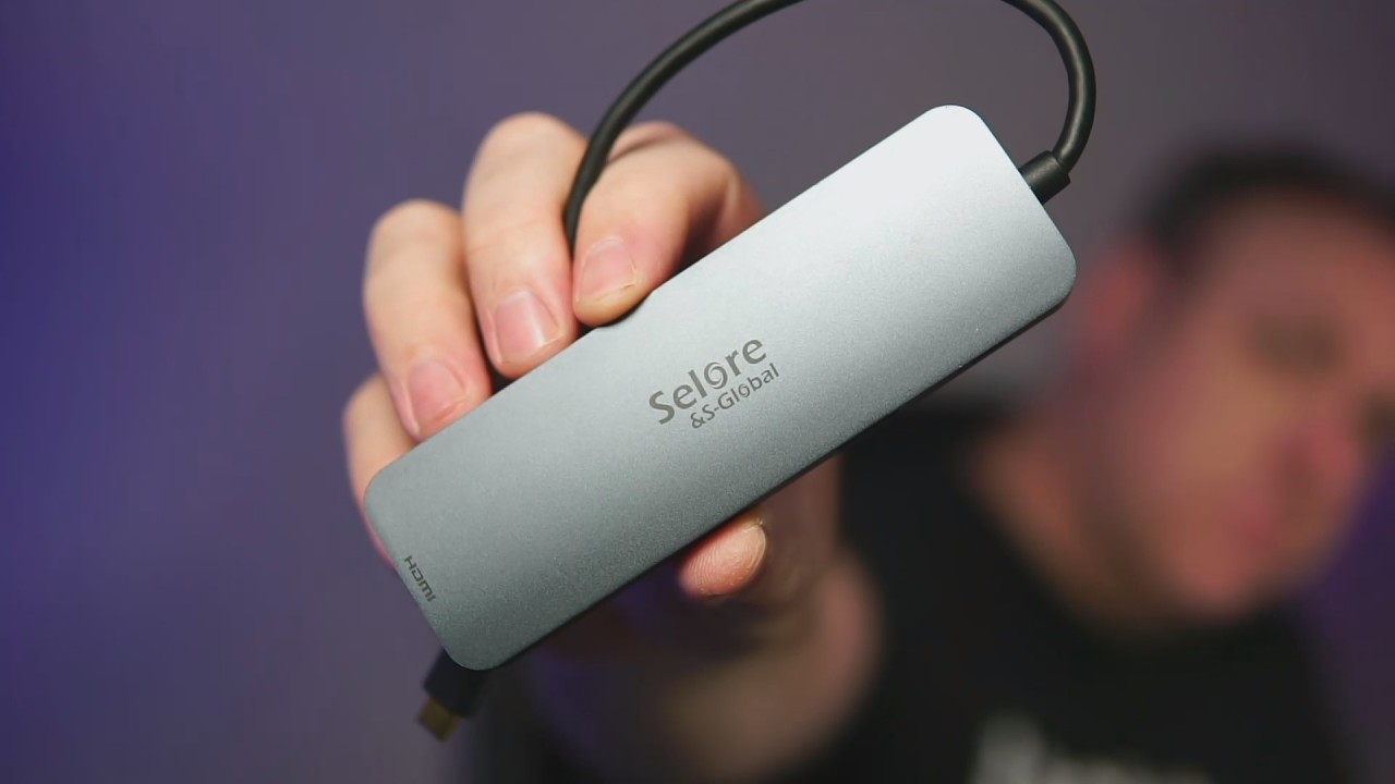 Selore USB C Hub Docking Station with Dual HDMI Monitor and USB-C