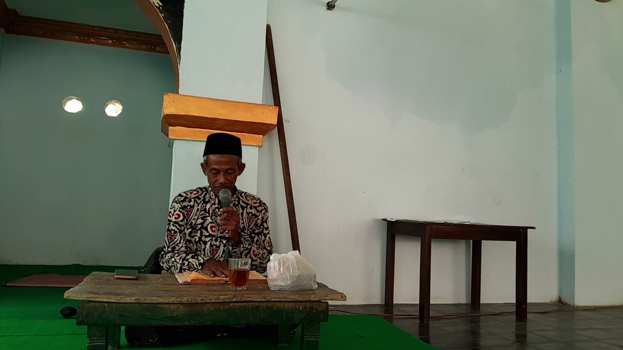 Ngaji rutinan bakda dzuhur Pak Kyai Solikin jumat 9 januari 2026 Mushola Mangunsari Borokulon 
