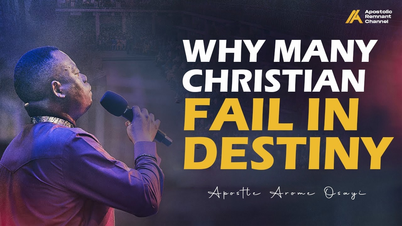 The Wilderness Before Visibility: Patterns That Destroy Great Destinies | Apostle Arome Osayi