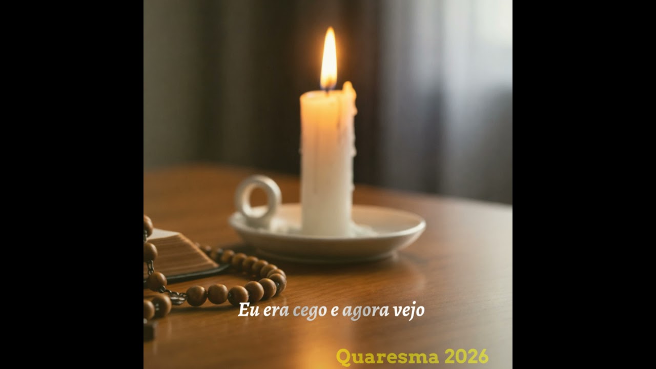 Eu era cego e agora vejo