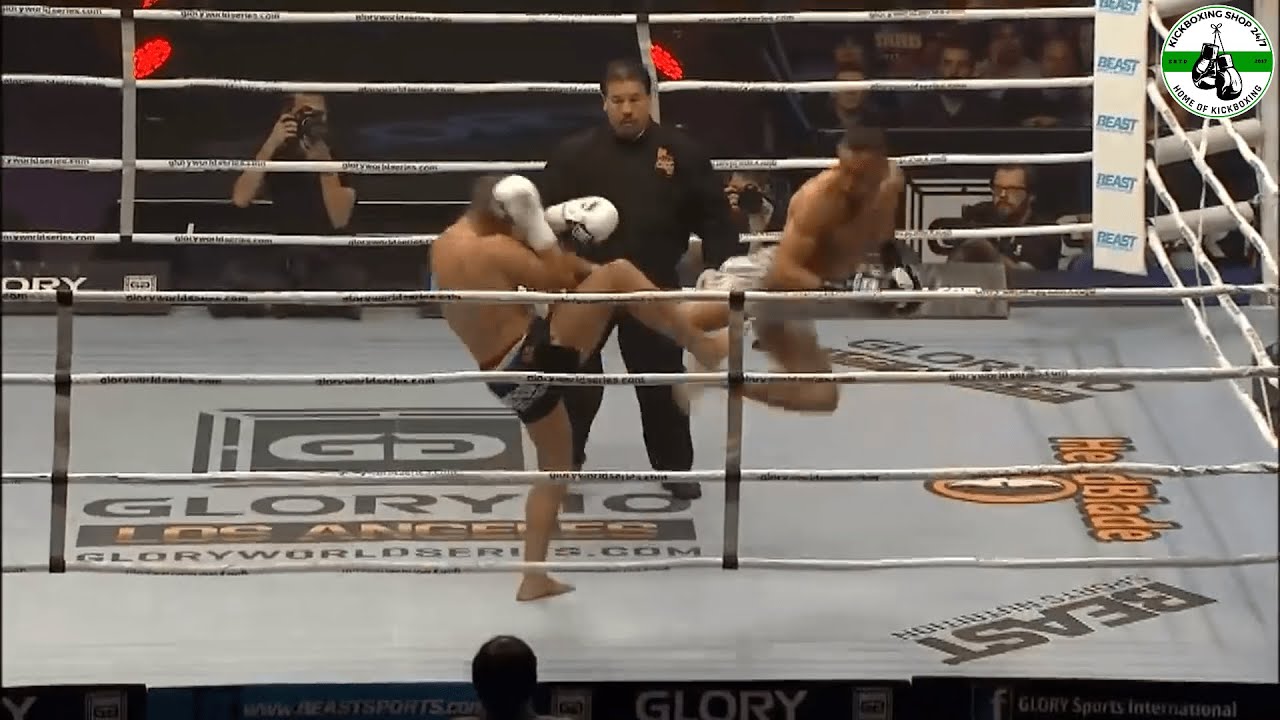 Fight &bull;17) Robin van Roosmalen and Shemsi Beqiri going all out
