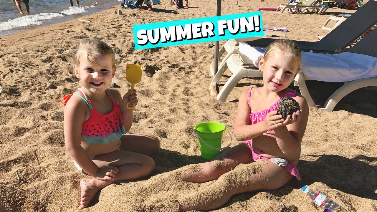 SUMMER FUN AT THE BEACH!