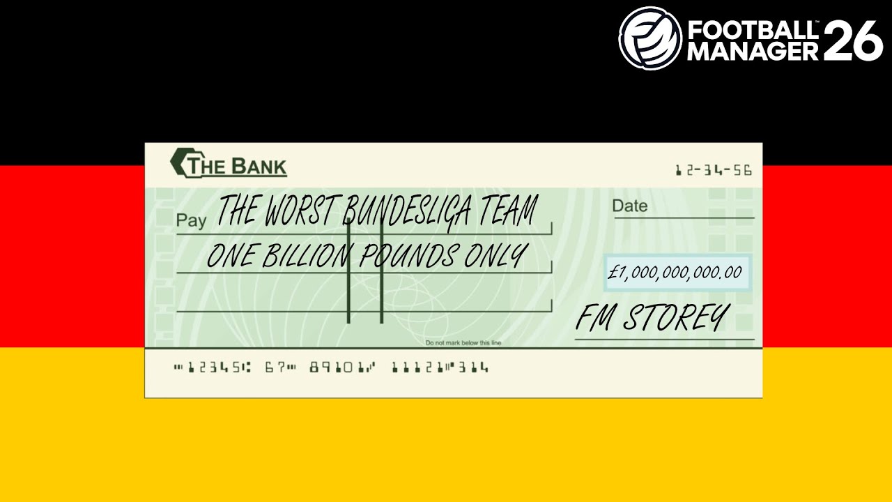 I Gave The Worst Budesliga Team £1,000,000,000