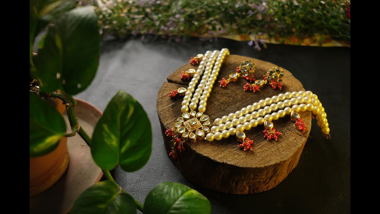 How To Make Chokar Necklace - How To Make Choker Necklace At Home Easy New Video