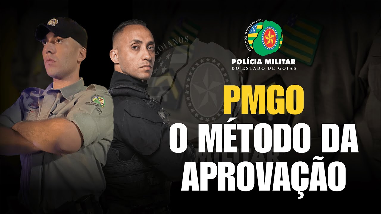 Como estudar para o concurso da Polícia Militar do Estado de Goiás (PMGO)