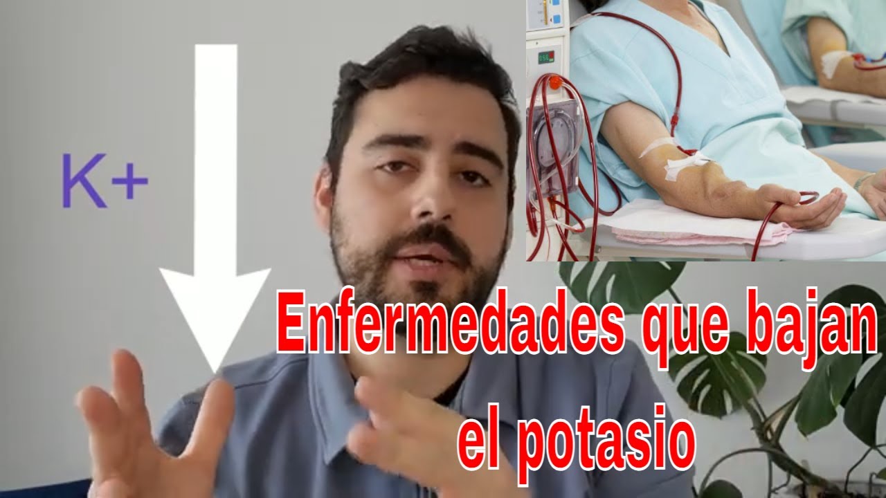 6 enfermedades que bajan el potasio. Parte 2/4