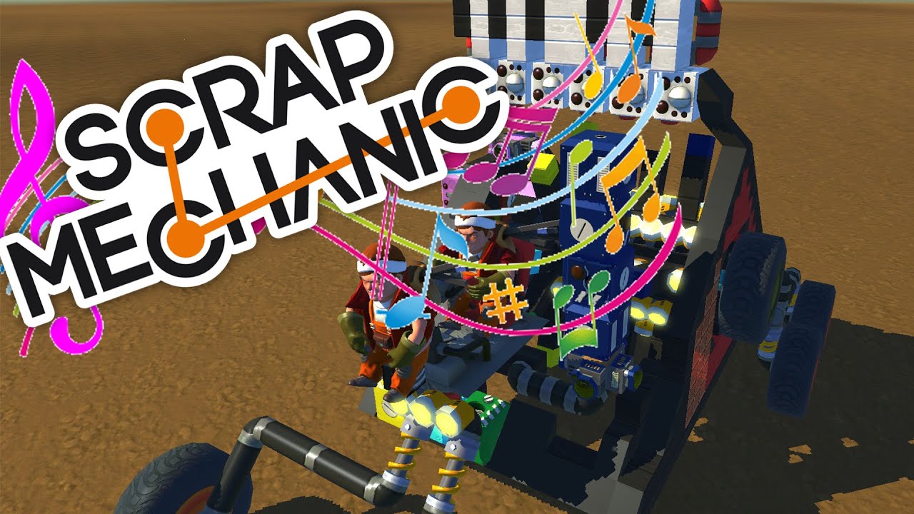 PROJEKTY MUZYCZNYCH KONSTRUKCJI!  | SCRAP MECHANIC #109 | GILATHISS & HADESIAK