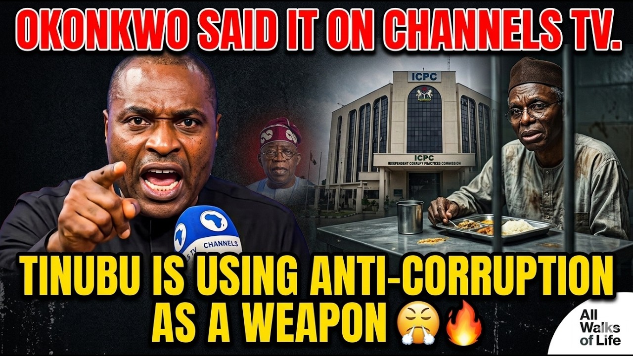 Kenneth Said It On Channels Tv: Tinubu Is Using Anti Corruption To Silence The Opposition.