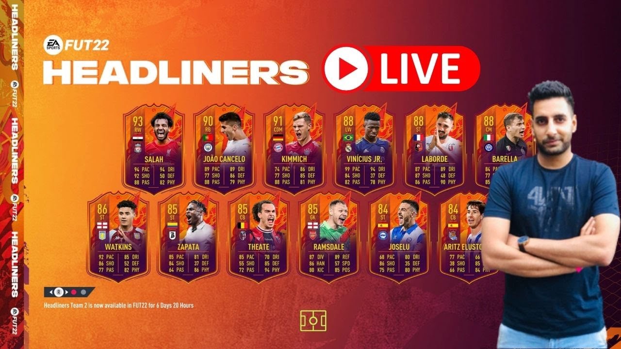 FIFA 22 LIVE FUT champions | FUT 22 Headliners | PS4